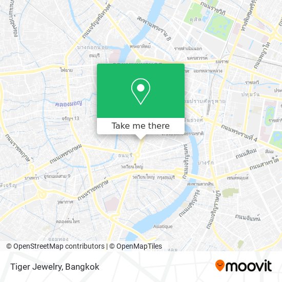 Tiger Jewelry map