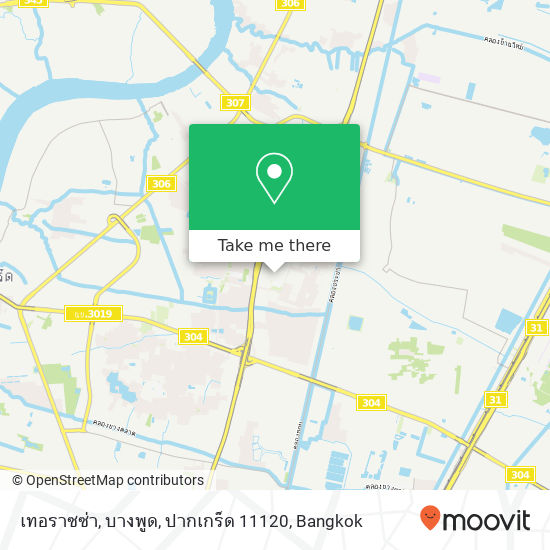 เทอราซซ่า, บางพูด, ปากเกร็ด 11120 map