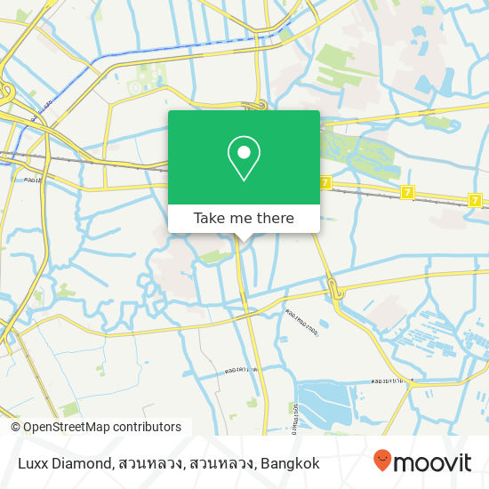 Luxx Diamond, สวนหลวง, สวนหลวง map