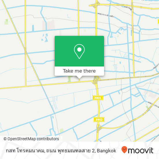 กสท โทรคมนาคม, ถนน พุทธมณฑลสาย 2 map