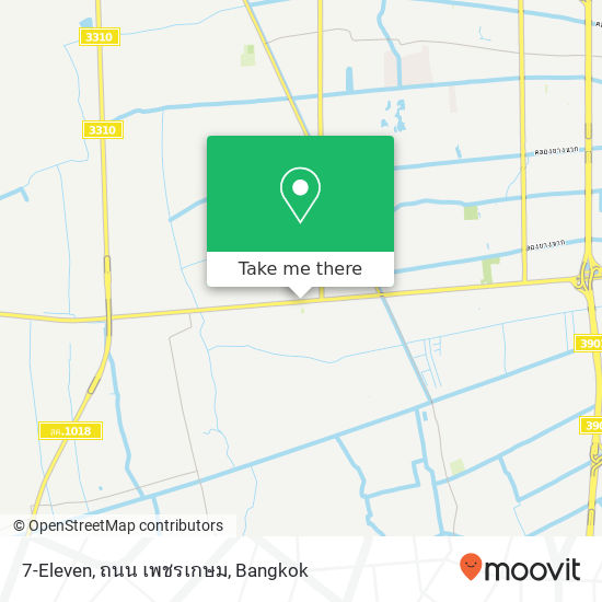 7-Eleven, ถนน เพชรเกษม map