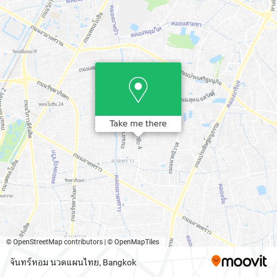 จันทร์หอม นวดแผนไทย map