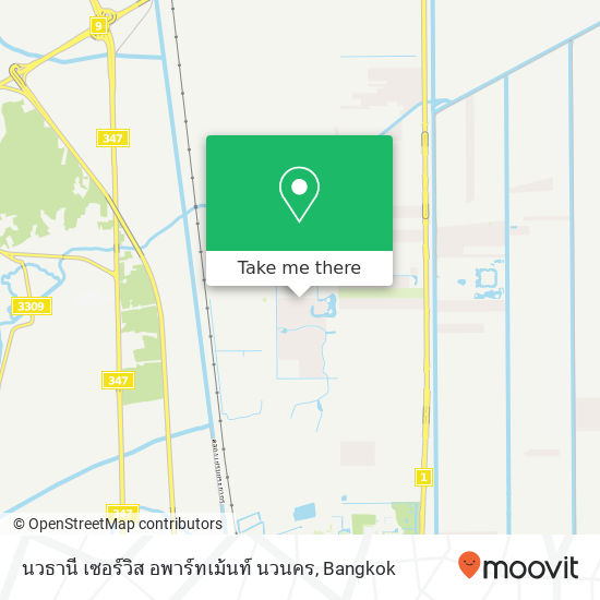 นวธานี เซอร์วิส อพาร์ทเม้นท์ นวนคร, คลองหนึ่ง, คลองหลวง 12120 map