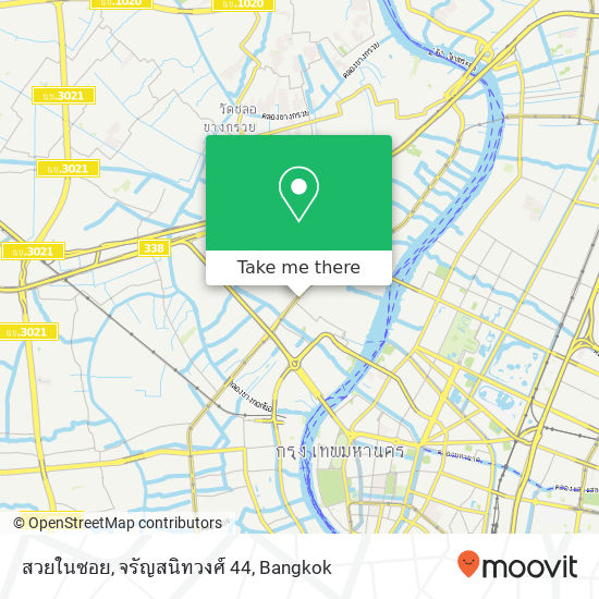 สวยในซอย, จรัญสนิทวงศ์ 44 map