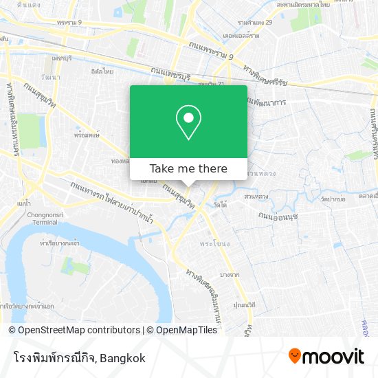 โรงพิมพ์กรณีกิจ map