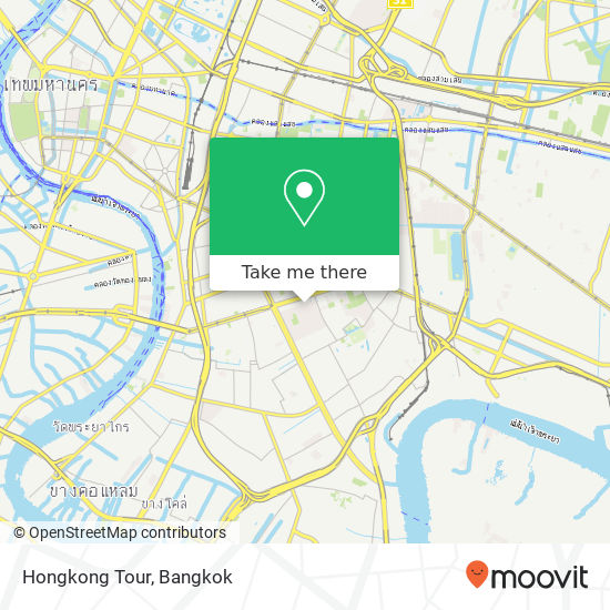 Hongkong Tour map