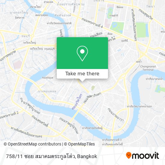 758/11 ซอย สมาคมตระกูลโต๋ว map