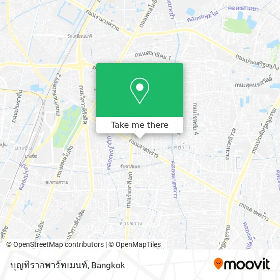 บุญทิราอพาร์ทเมนท์ map