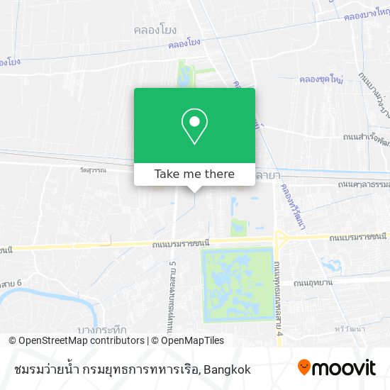 ชมรมว่ายน้ำ กรมยุทธการทหารเริอ map