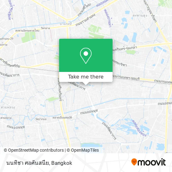 นนทิชา ศอศันสนีย map