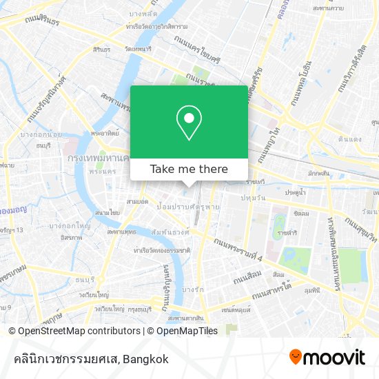 คลินิกเวชกรรมยศเส map