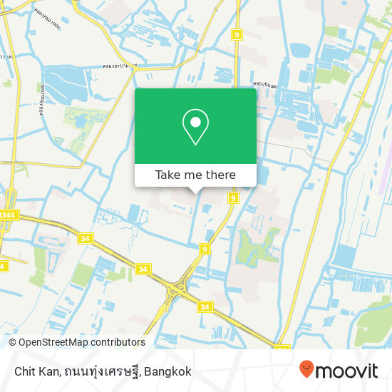 Chit Kan, ถนนทุ่งเศรษฐี map