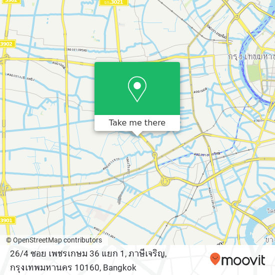 26 / 4 ซอย เพชรเกษม 36 แยก 1, ภาษีเจริญ, กรุงเทพมหานคร 10160 map