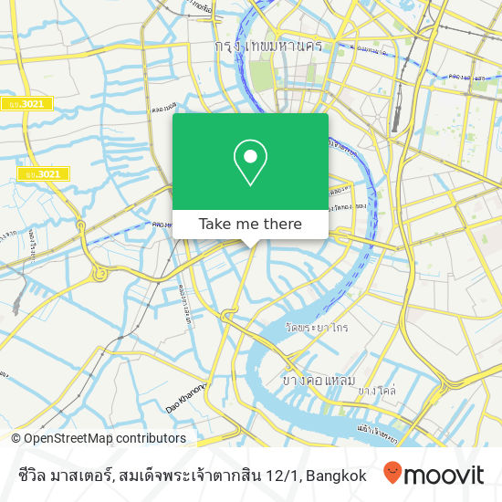 ซีวิล มาสเตอร์, สมเด็จพระเจ้าตากสิน 12 / 1 map