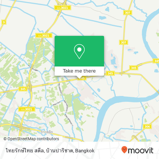 ไทยรักษ์ไทย สตีล, บ้านปาริชาต map