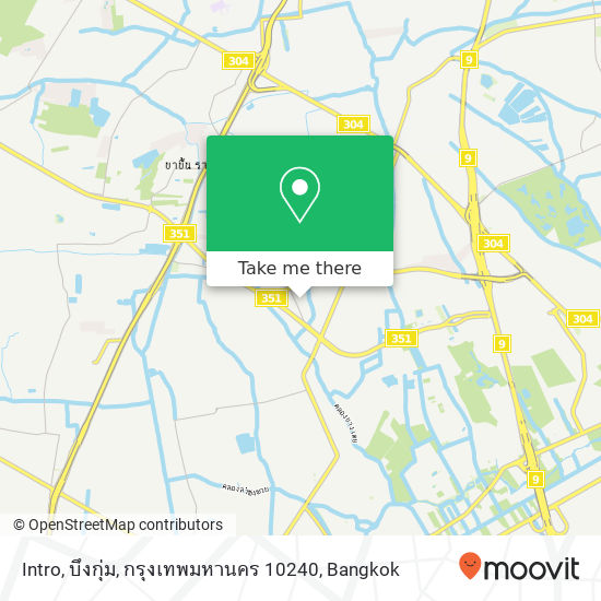 Intro, บึงกุ่ม, กรุงเทพมหานคร 10240 map