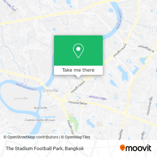 The Stadium Football Park map