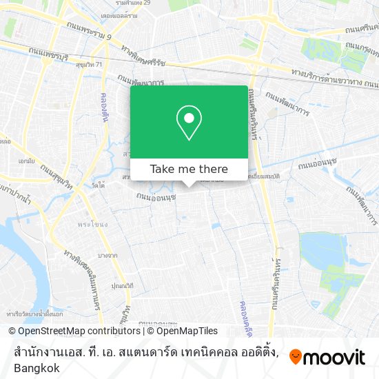 สำนักงานเอส. ที. เอ. สแตนดาร์ด เทคนิคคอล ออดิติ้ง map