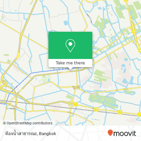 ห้องน้ำสาธารณะ map