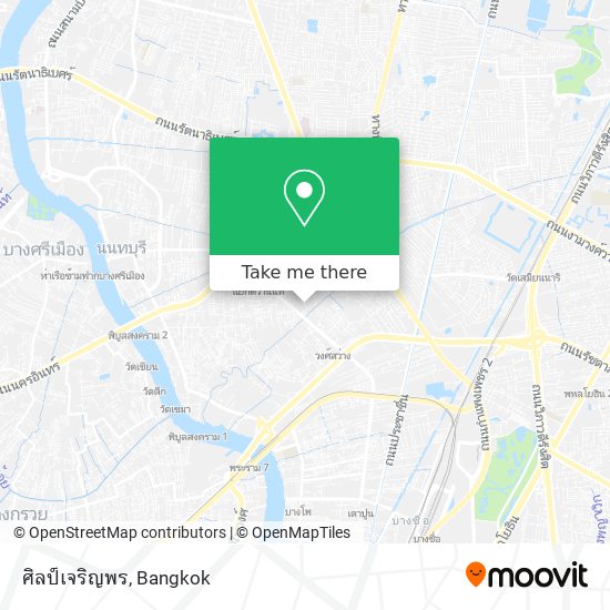 ศิลป์เจริญพร map