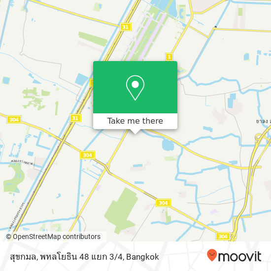 สุขกมล, พหลโยธิน 48 แยก 3/4 map