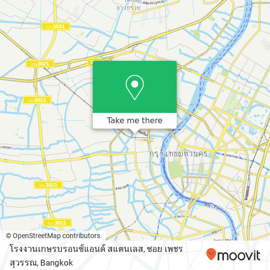 โรงงานเกษรบรอนซ์แอนด์ สแตนเลส, ซอย เพชรสุวรรณ map