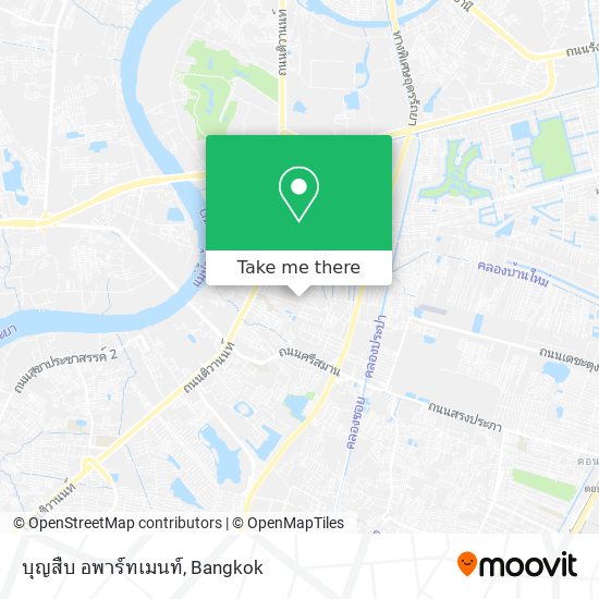 บุญสืบ อพาร์ทเมนท์ map