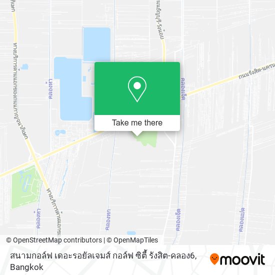 สนามกอล์ฟ เดอะรอยัลเจมส์ กอล์ฟ ซิตี้ รังสิต-คลอง6 map