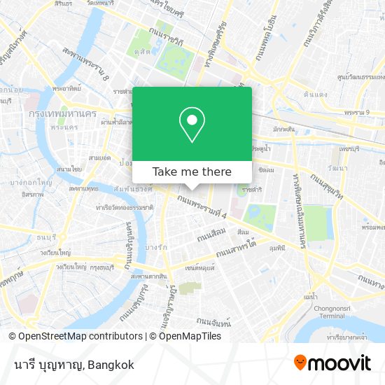 นารี บุญหาญ map