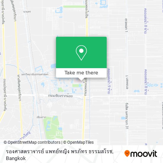 รองศาสตราจารย์ แพทย์หญิง พรภัทร ธรรมสโรช map