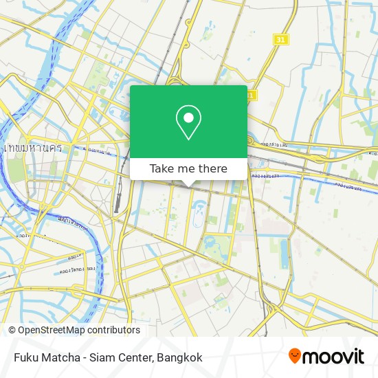 Fuku Matcha - Siam Center map