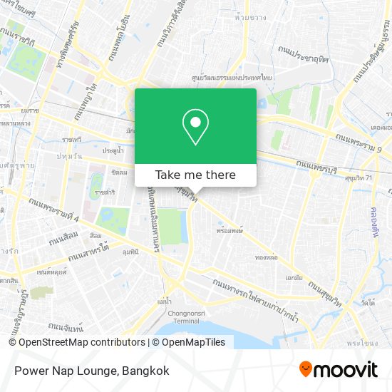 Power Nap Lounge map