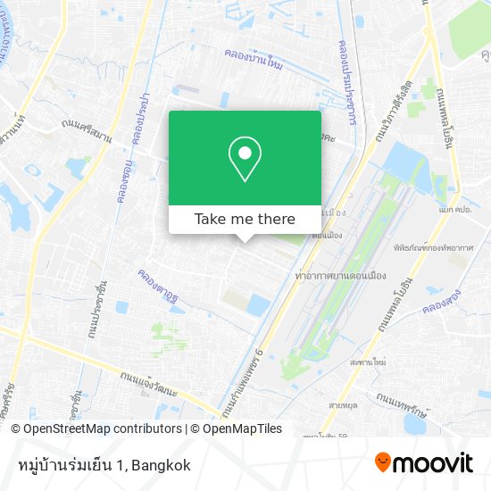 หมู่บ้านร่มเย็น 1 map