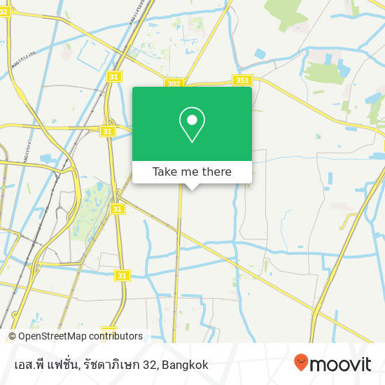 เอส.พี แฟชั่น, รัชดาภิเษก 32 map