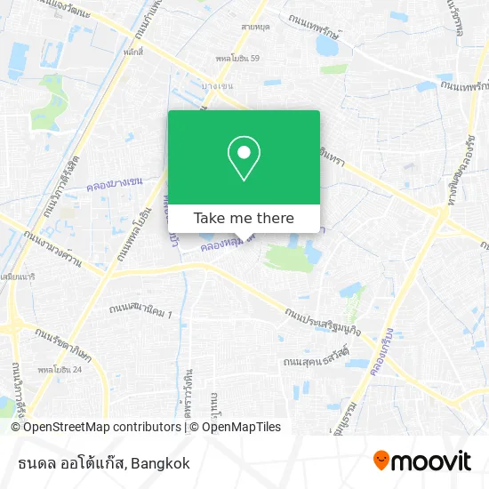 ธนดล ออโต้แก๊ส map