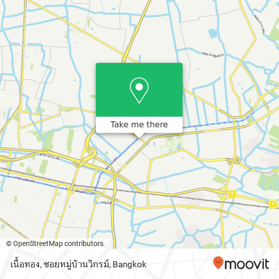 เนื้อทอง, ซอยหมู่บ้านวิกรม์ map