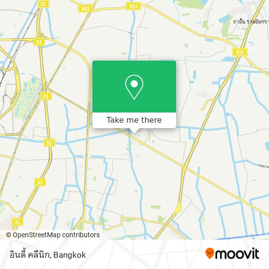 อินดี้ คลีนิก map