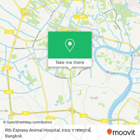 Rtb Express Animal Hospital, ถนน ราชพฤกษ์ map