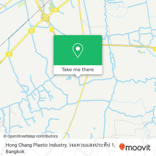 Hong Chang Plastic Industry, วงแหวนแสงประทีป 1 map