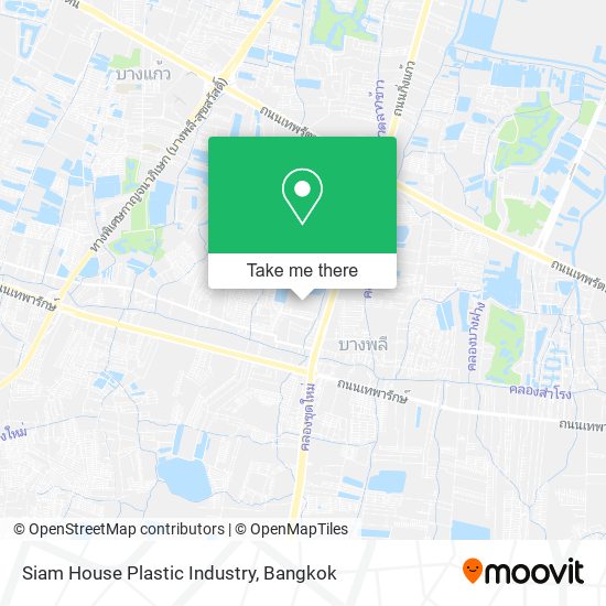 Siam House Plastic Industry map