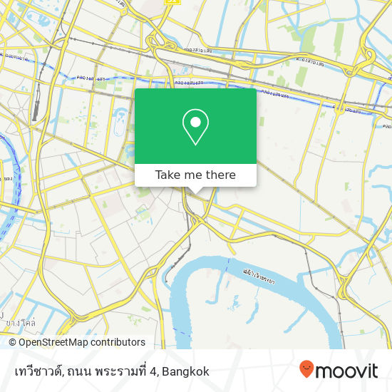 เทวีซาวด์, ถนน พระรามที่ 4 map