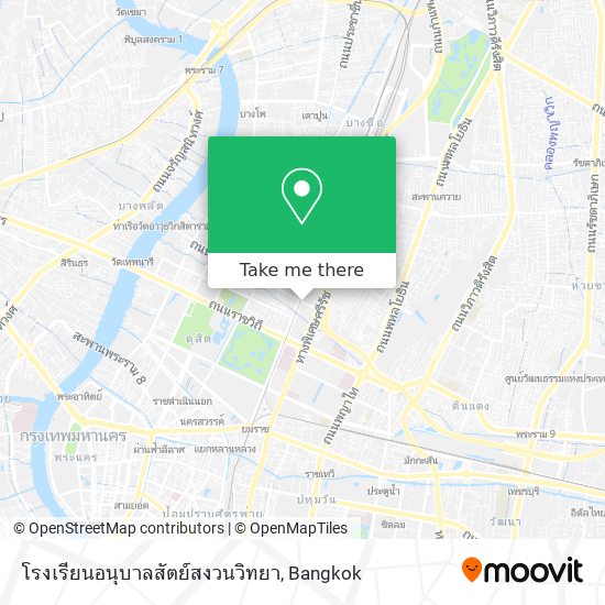 โรงเรียนอนุบาลสัตย์สงวนวิทยา map