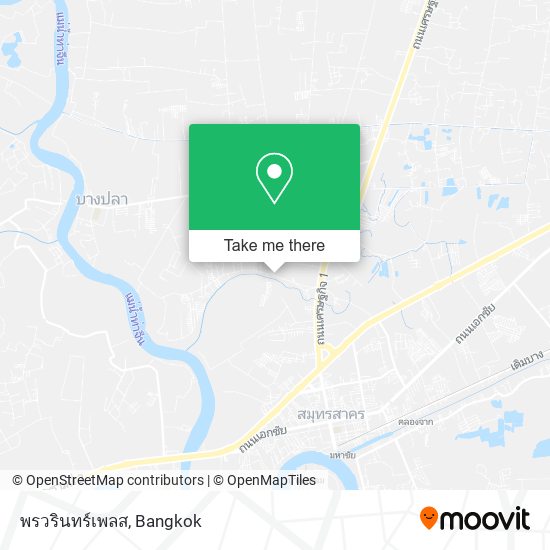 พรวรินทร์เพลส map