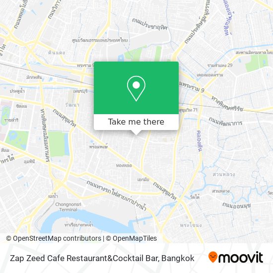 Zap Zeed Cafe Restaurant&Cocktail Bar map