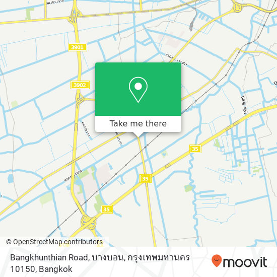 Bangkhunthian Road, บางบอน, กรุงเทพมหานคร 10150 map