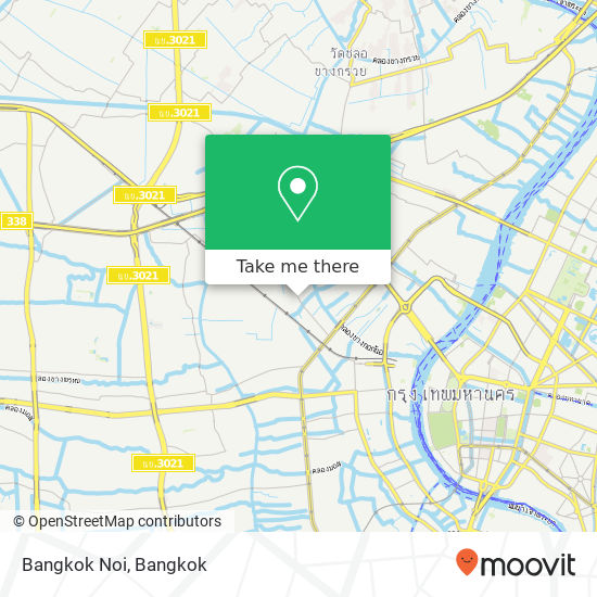 Bangkok Noi map
