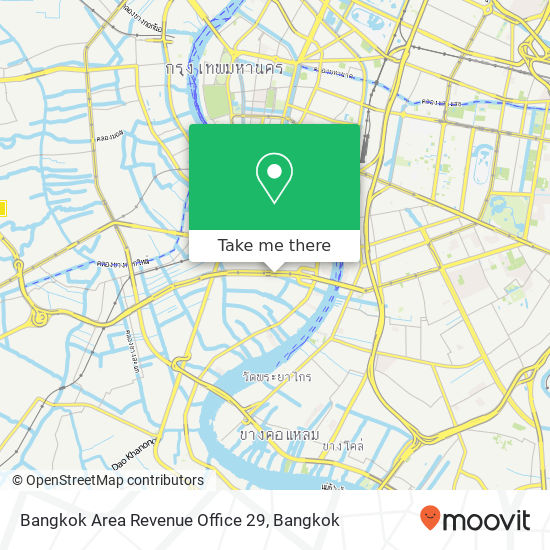 Bangkok Area Revenue Office 29 map