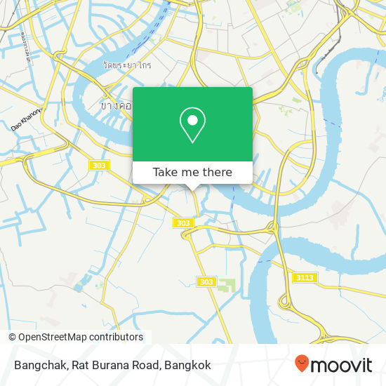 Bangchak, Rat Burana Road map
