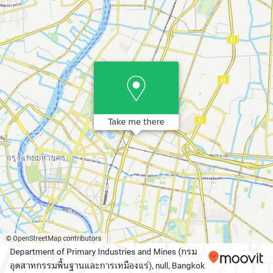 Department of Primary Industries and Mines (กรมอุตสาหกรรมพื้นฐานและการเหมืองแร่), null map