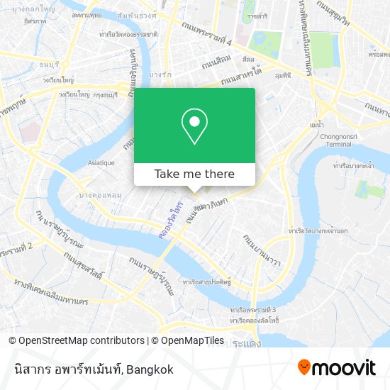 นิสากร อพาร์ทเม้นท์ map